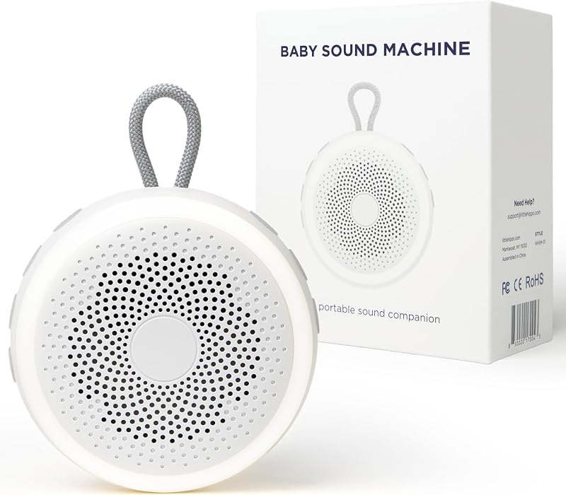 LittleHippo White Noise Machine — baby sound machine for baby sound machine