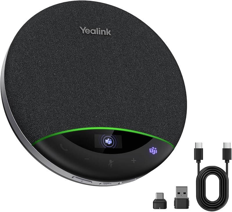 Yealink SP96 Conference Speakerphone 26h 16ft Noise Cancel Daisy-Chain USB — speakerphone daisy chain for speakerphone