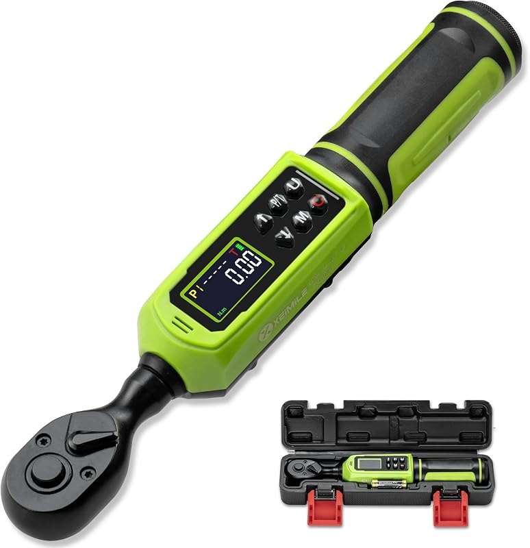 Digital Torque Wrench 3/8"Drive-0.66-44.25Ft.Lb for Bike Motorcycle — garage torque wrench for garage torque wrench