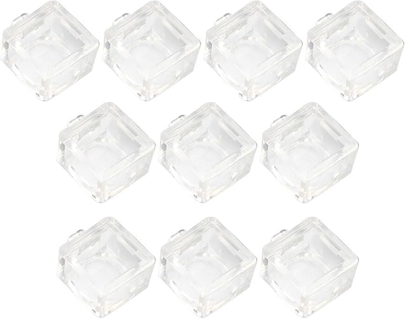 10PCS Mechanical Keyboard Switches Tester 1-Key Switches Testing Tool Translucent Keychain Toy for Customization —