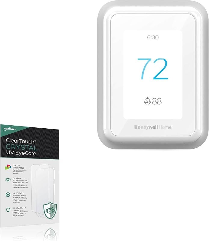 Screen Protector Compatible with Honeywell Home T9 WiFi Smart Thermostat (RCHT9510WFW2001) - ClearTouch Crystal