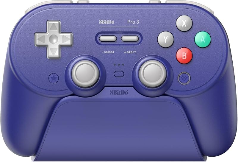 8Bitdo Pro 3 Bluetooth Controller for Switch1/2, PC & Android, Purple — 8bitdo ultimate 2c for 8bitdo ultimate