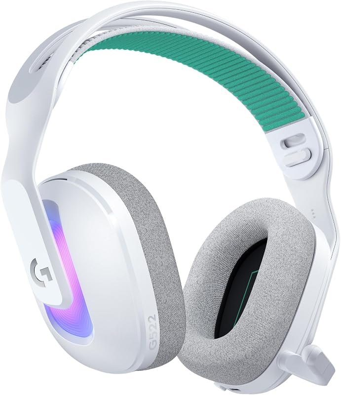 Logitech G522 Lightspeed Wireless Gaming Headset - White — Logitech G Pro X 2 Lightspeed for logitech pro lightspeed