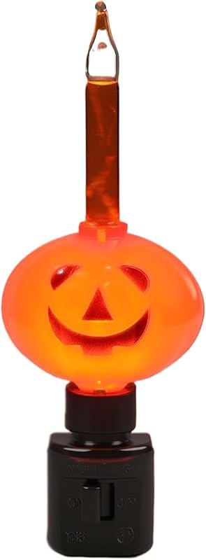 Halloween Night Light, Pumpkin Bubble Light Plug In, Halloween Decor Indoor — halloween jack o lantern for halloween