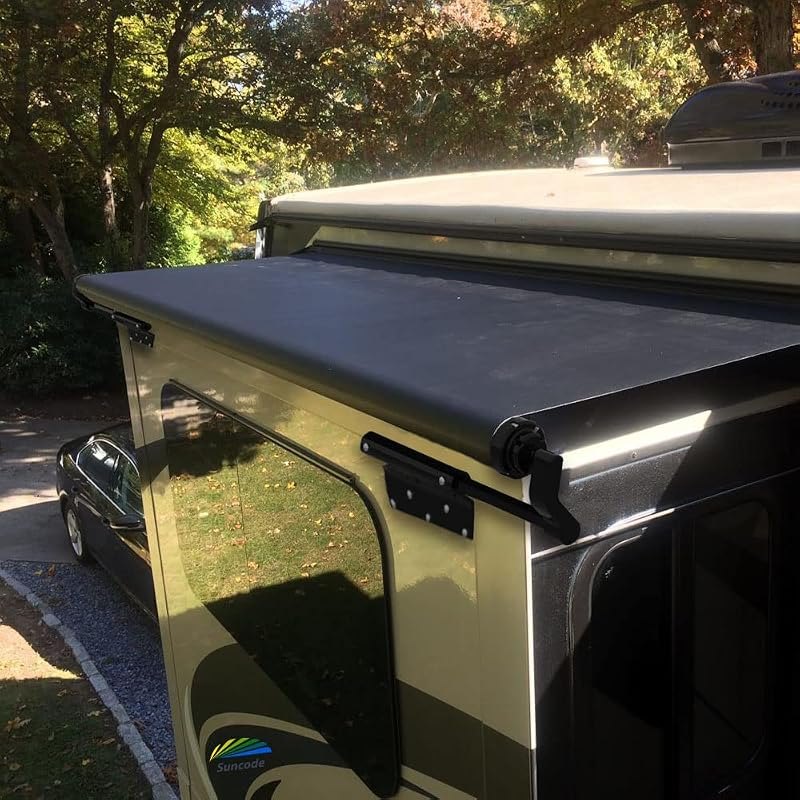 Suncode RV Slide Topper Awning Complete Kit Universal Fit for RV Slide-Out, Slide Out Protection for RVs, Campers &