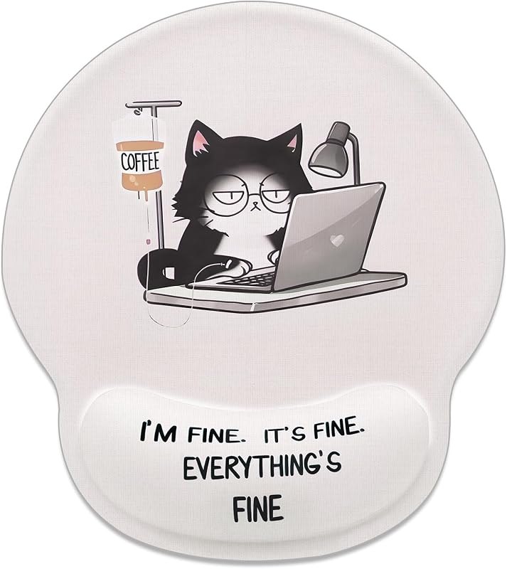 Gel Mouse Pad, Mouse Mat Extended, Mouse Mat with Rubber Base, Waterproof Mouse Pads Laptop for Office and Home —