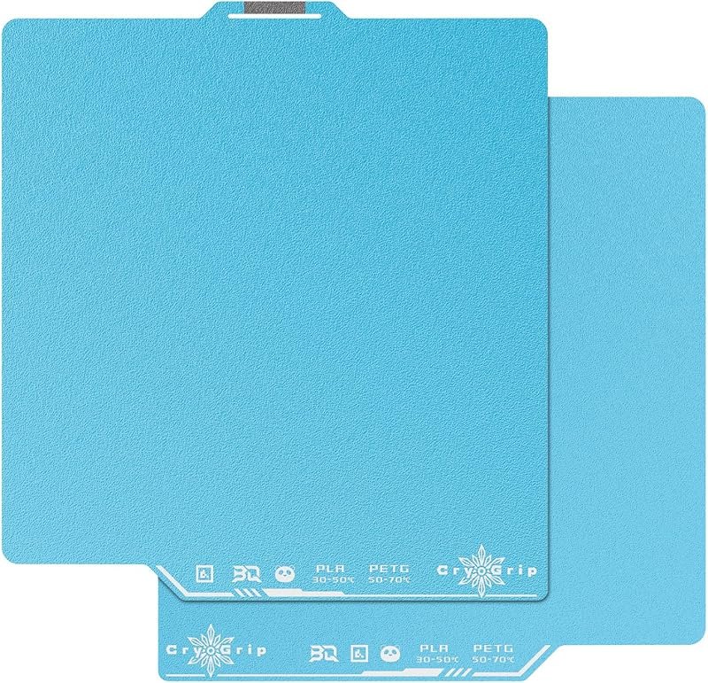 BIQU CryoGrip Pro Frostbite 257x257MM for Bambu-Lab P1S/P1P/X1C/X1E/A1 3D Printers, Cold Plate Flexible Double Sided