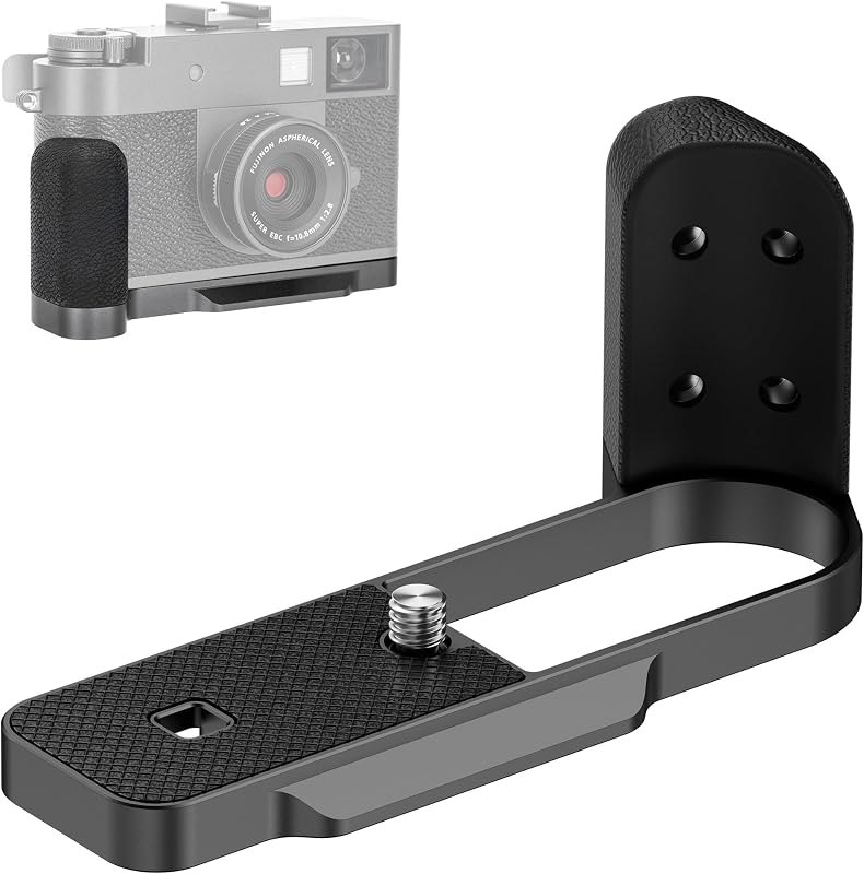X Half Handgrip L Bracket Handle for Fujifilm X Half Xhalf Hand Grip - Gray — photography l bracket for photography