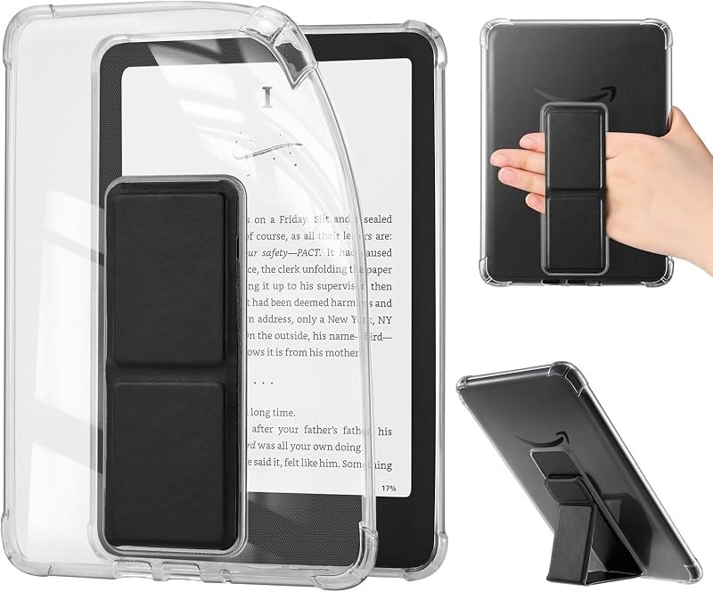 iDLEHANDS Clear Case for 7" Kindle Paperwhite 12th Gen & Kindle Colorsoft — Kindle Paperwhite 11th gen case for kindle