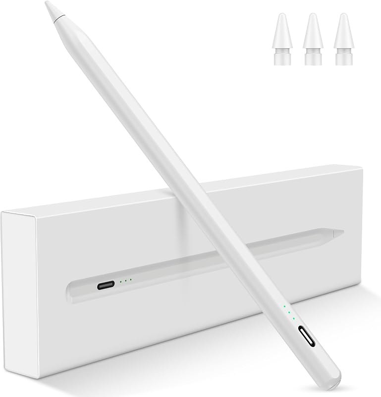 Stylus Pen for iPad 2026-2018, 15 Mins Fast Charge Pencil for Apple iPad — 13 inch pen display for inch pen display