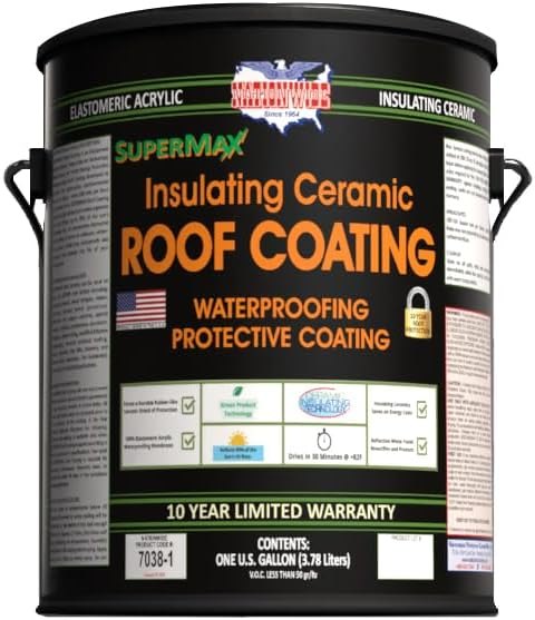 SUPERMAX Roof Coating — polyurethane roof coating kit for polyurethane roof coating kit