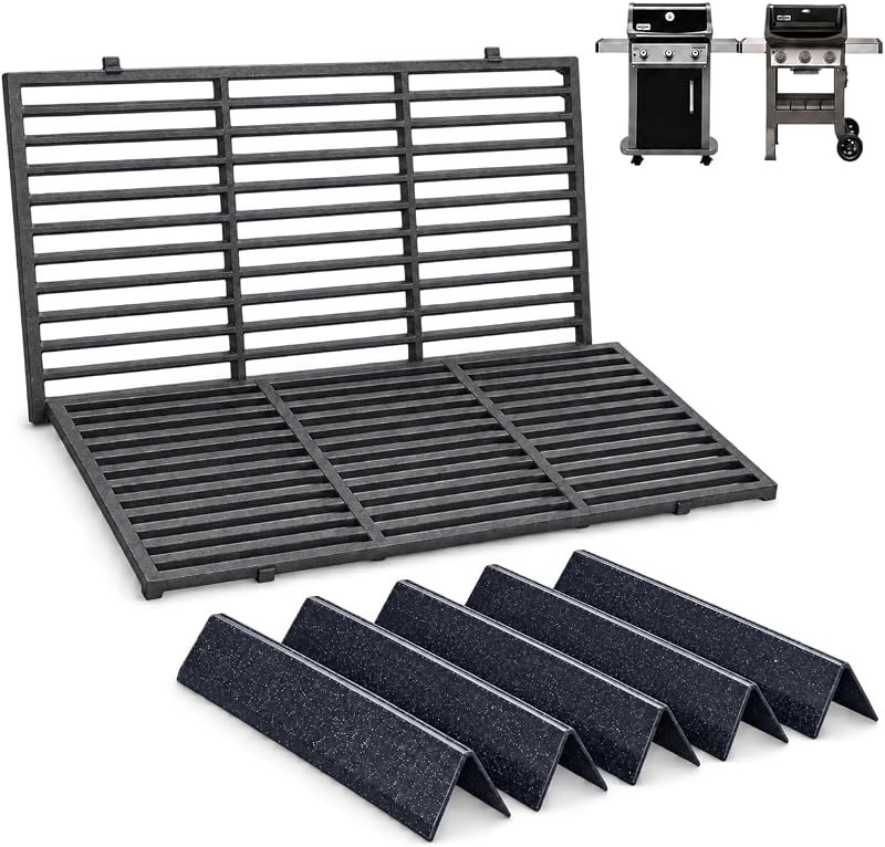 7638 Grill Grates & 7636 Flavorizer Bars 15.3" for Weber Spirit 300 Series — grill grate set for grill grate set