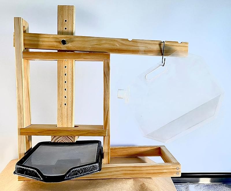Dutch Style Hardwood Cheese Press by theMilkman® — manual cheese press for manual cheese press