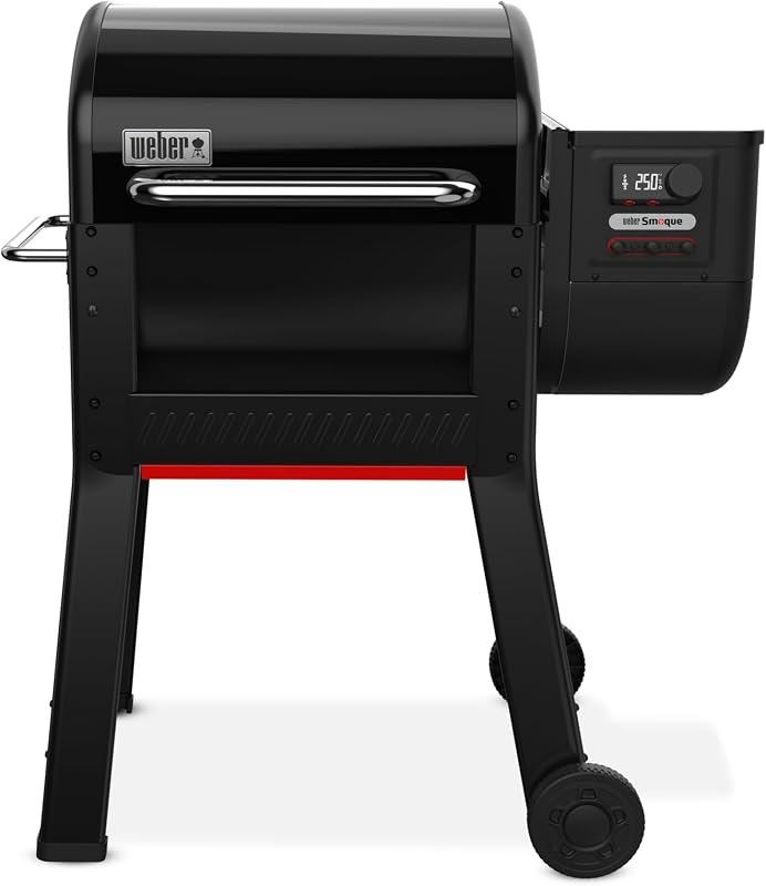 Weber® Smoque™ 22‑Inch Pellet Smoker, Pellet Grill, Black — bbq offset smoker for bbq offset smoker
