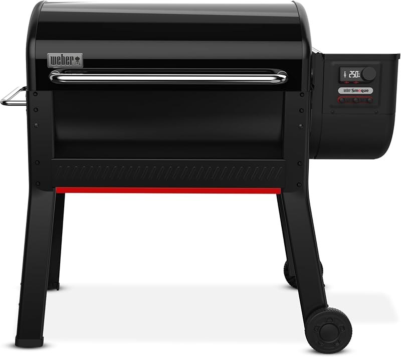 Weber® Smoque™ XL 34‑Inch Pellet Smoker, Pellet Grill, Black — bbq offset smoker for bbq offset smoker