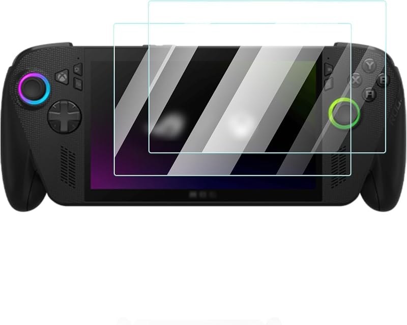 Screen Protector for ROG Xbox Ally X Gaming Handheld, Anti-Scratch 9H Hardness Touch Sensitive Edges Bubble Free Easy