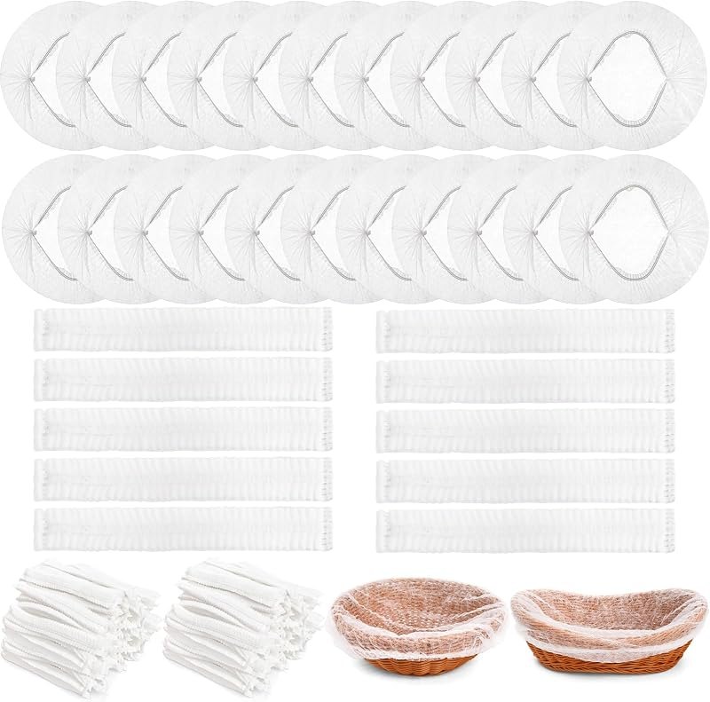 500 Pack Disposable Banneton Liner Bread Proofing Basket Covers, Non-Stick Bread Bowl Liners for Sourdough, Rising