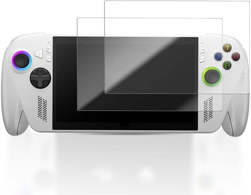 2 pack Screen Protector for ROG Xbox Ally X Handheld Game Console, 9H Hardness Tempered Glass for ROG Xbox Ally