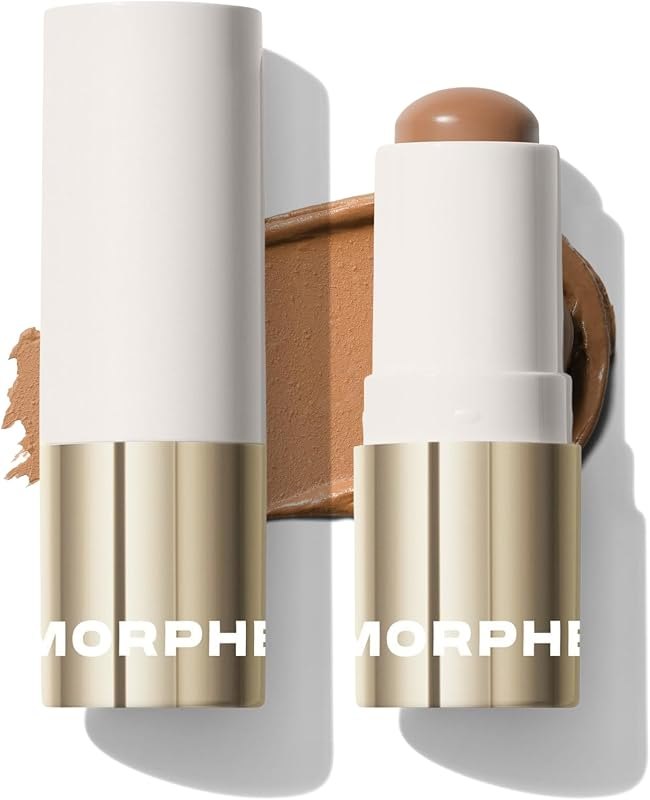 Morphe Sudden Heat Cream Bronzer Stick - Ulta-Creamy Soft Matte Bronzer Makeup & Complexion Stick with Vitamin E +