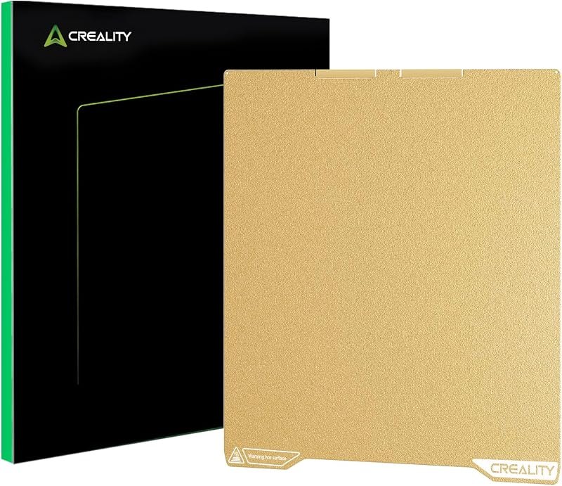 Creality K2 Build Plate, 270x293mm Textured PEI Sheet Magnetic Flexible Removable Spring Steel Printing Plate 3D