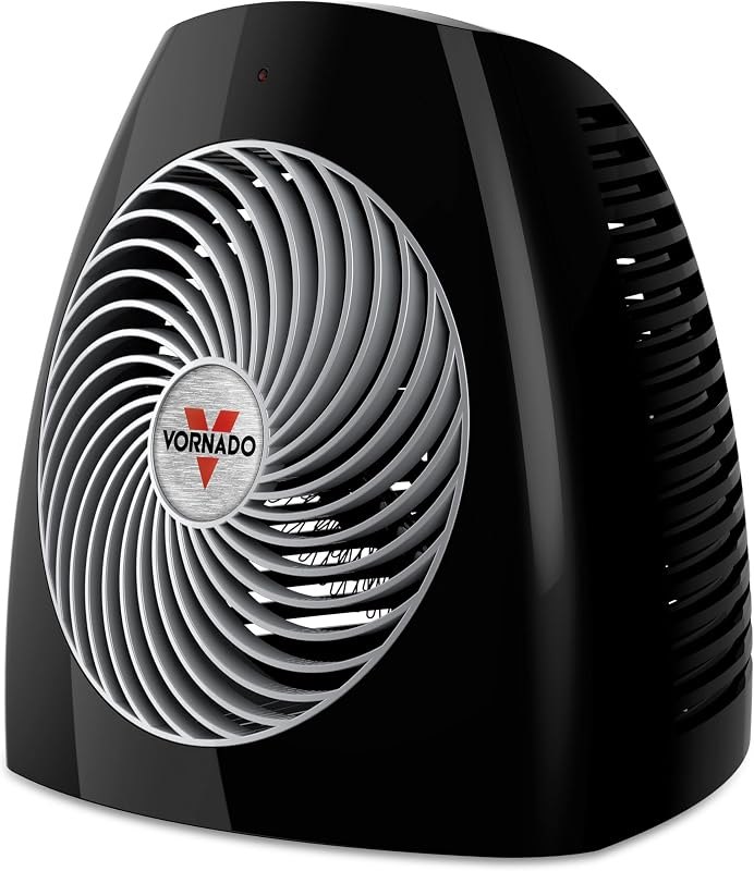 MVH Space Heater (2026), 3 Heat Settings, Auto Shut-Off, Black — vornado compact space heater for vornado compact