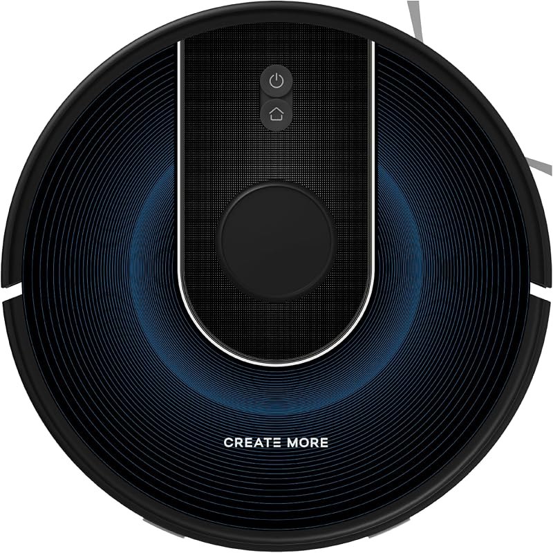 Bagotte Robot Vacuum and Mop, Self Emptying, Advanced Smart Mapping with LiDAR Navigation, 5000 Pa Powerful Suction