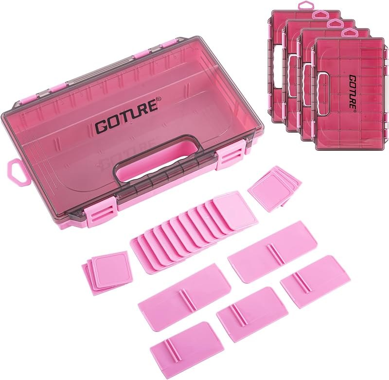 Goture Fishing Tackle Box Organizer — Tackle that does not rust in the tra for tackle does not rust