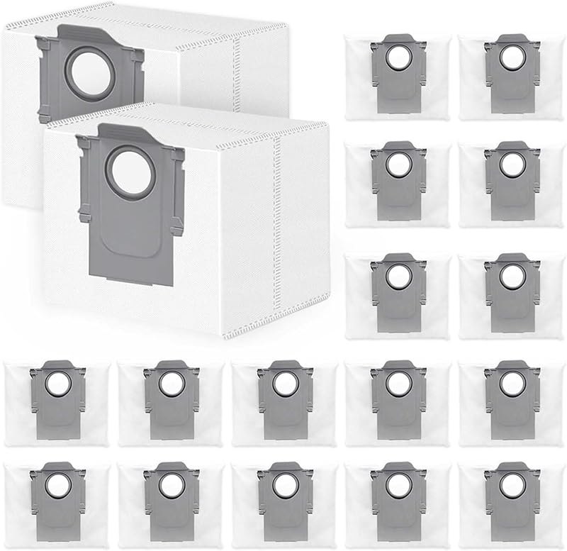 18 Pack Q10 Q5 Dust Bags For Roborock Q7/M5+/Max+, Q10 S5+/X5+ Robot Vacuum — robot vacuum dust bags for robot vacuum