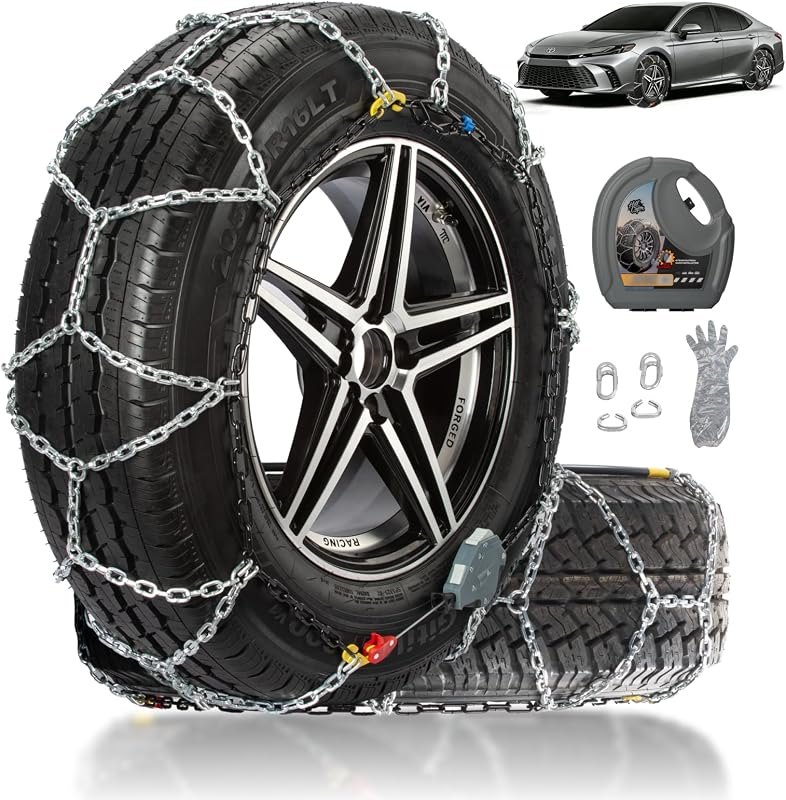 Auto Fixing Snow Chains for Car Tires — snow tire chains for snow tire chains