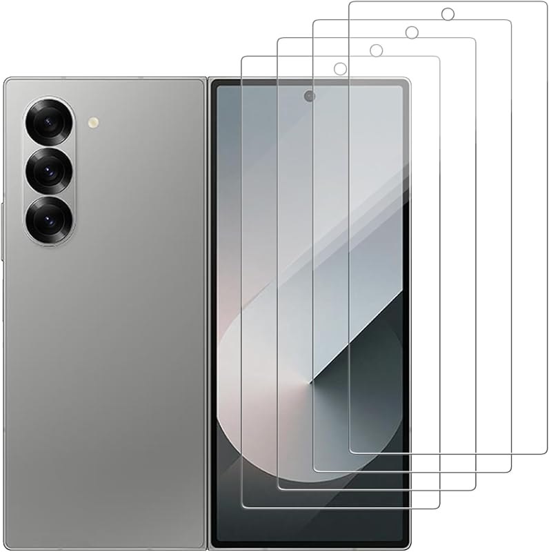 4 Pack Glass outer Screen Protector for Samsung Galaxy Z Fold 6 — screen protector for samsung galaxy fold screen