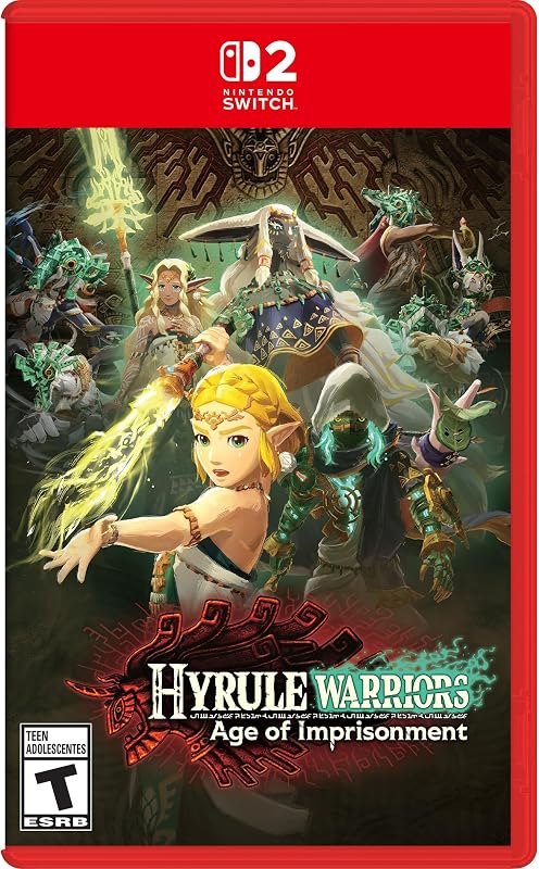 Hyrule Warriors: Age of Imprisonment (Nintendo Switch 2) — zelda 40th anniversary switch for zelda 40th anniversary
