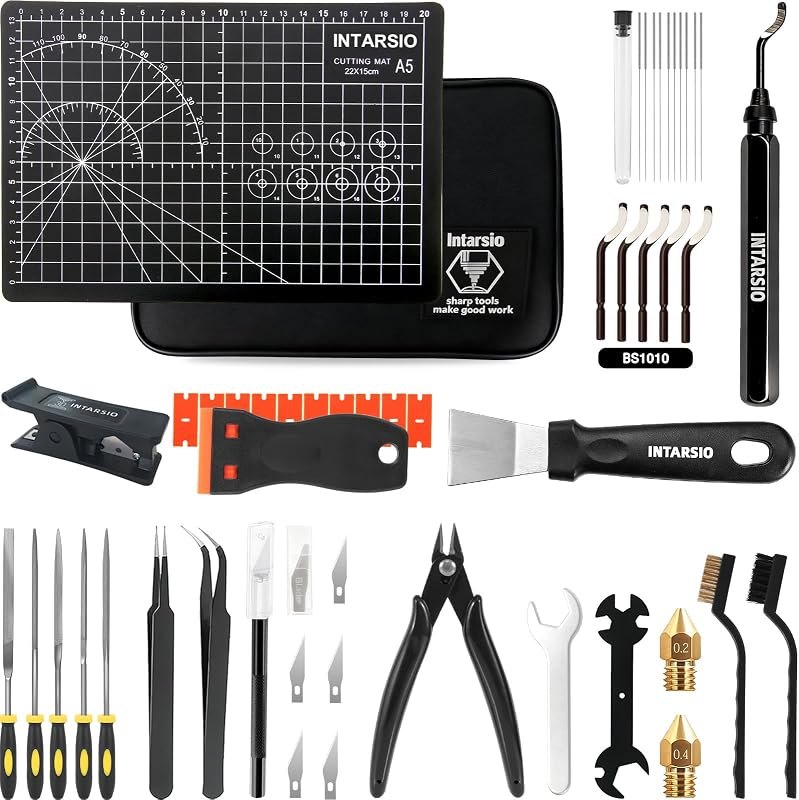 52-in-One 3D Printer Tools Kit, Professional 3D Printer Accessories & Maintenance Set for All FDM/SLA Printers