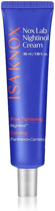 Isa Knox Nox Lab Nightinol Cream (1.18 fl oz) - Pore Firming & Elasticity Boosting Korean Skincare Night Cream — skin