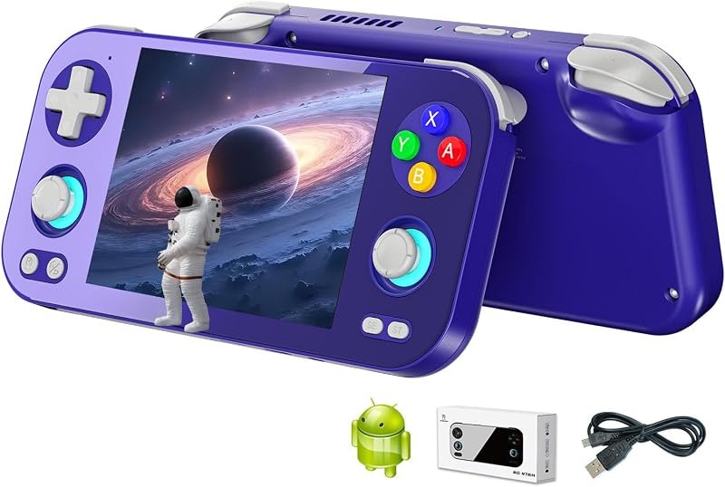 Anbernic RG476H Retro Game Console Android 13 System Unisoc T820 RG 476H Handheld Game 4.7-inch LTPS OCA Full