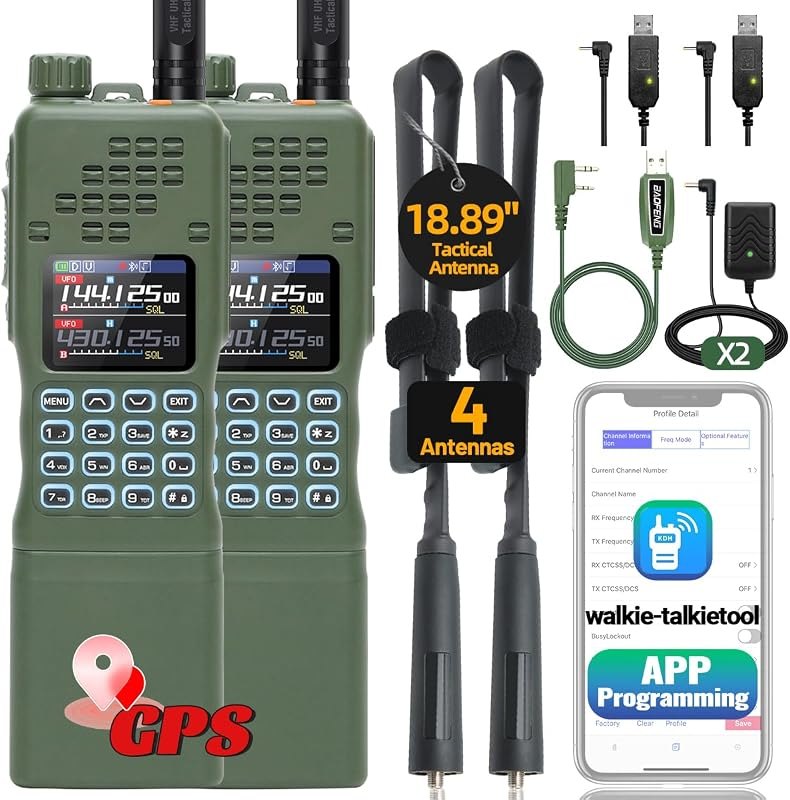 BAOFENG Radio AR-152 PRO Ham Radio Handheld 10W Rechargeable Walkie Talkies Long Range Two Way Radio NOAA Weather