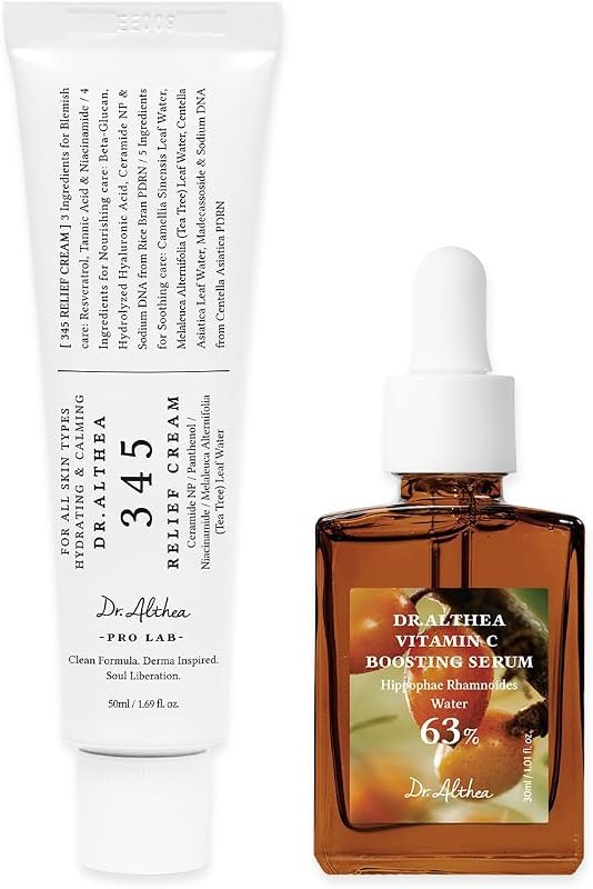 Dr.Althea Post Acne Care Set (Boosting), Korean Vegan Skin Care Set — skin ceramide moisturizer for skin ceramide