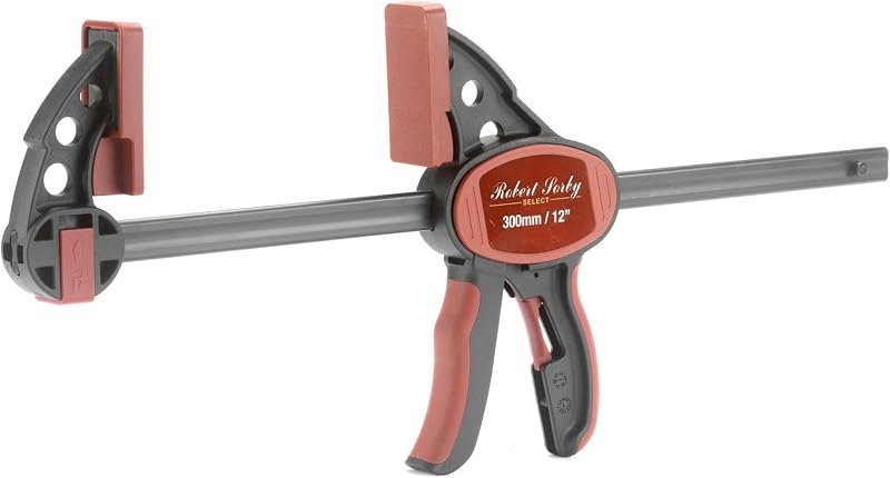Robert Sorby Select One Handed Bar Clamp - Quick-Release Clamp & Spreader for Woodworking & DIY (12") — best