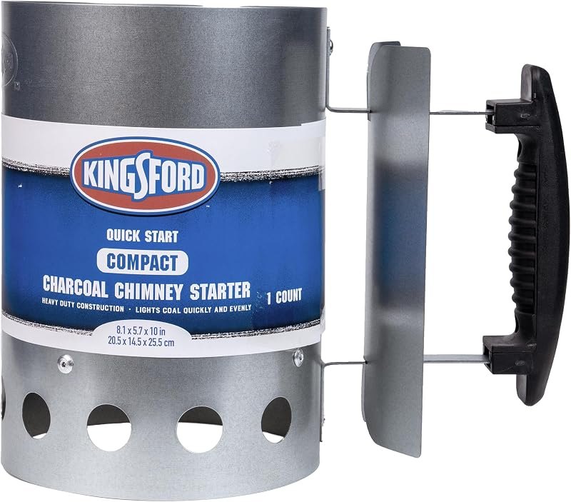 Kingsford Compact Charcoal Chimney Starter for Grills and BBQs — grill chimney starter for grill chimney starter