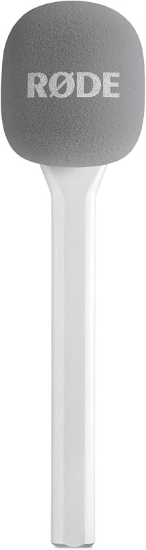 RØDE Interview GO Handheld Adaptor for RØDE Wireless Microphones (White) — Rode Wireless Pro for rode wireless pro