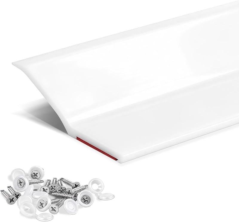 Garage Door Top and Side Seal, 36 FT x 2.2", White — garage door weather seal for garage door weather seal