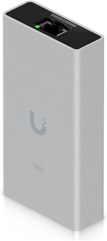 Ubiquiti Plug-and-Play, Ethernet Adapter with USB-C for, W129111974 (Adapter with USB-C for Seamless 10GbE Network