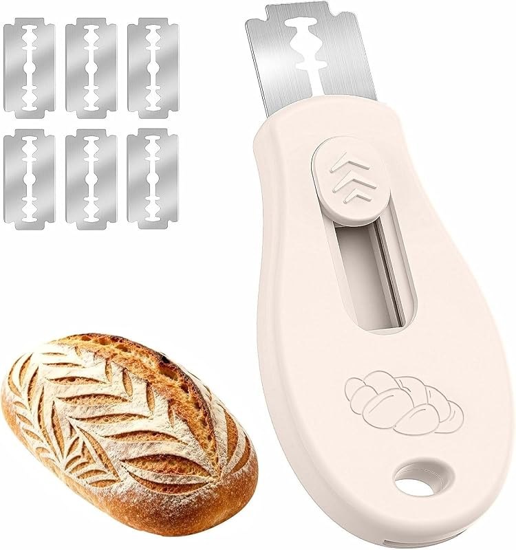 Bread Lame Sourdough Scoring Tool, Extractable & Magnetic Bread Scoring Tool, Scoring Knife for Bread Baking, Bread