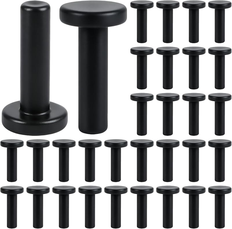 Quick Connect 1/4" Drip Irrigation Goof Plug Fitting: 32 Pieces Drip Line End Cap Parts for 1/4-Inch Push to Fit