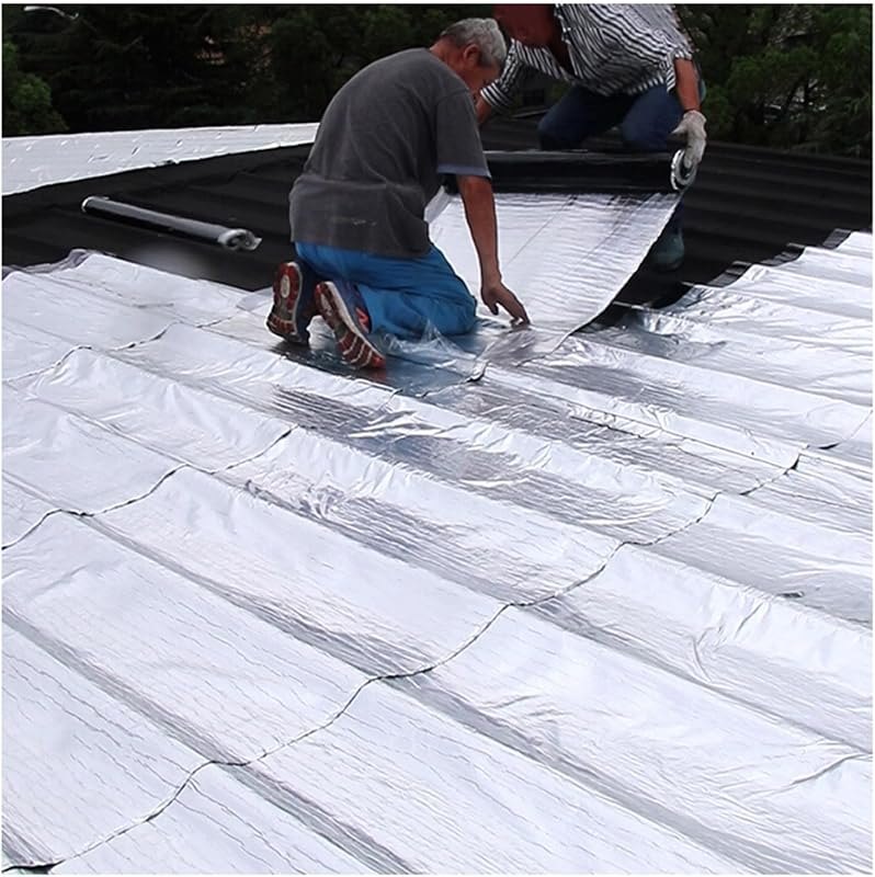 Roof Foundation Ice and Water Shield,Self-Adhesive Sheds Roofing Felt,Flashing Tape for Roofs,Seam Leak for Roof