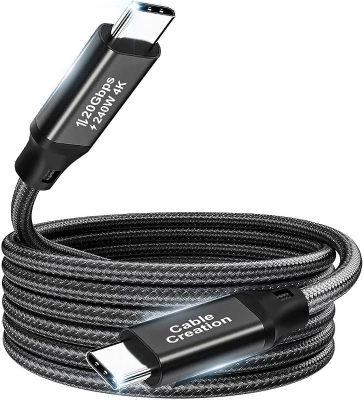 CableCreation 10FT USB C Cable Fast Charging,4K UHD USB C to C Cable 20Gbps — quest cable tv for quest cable