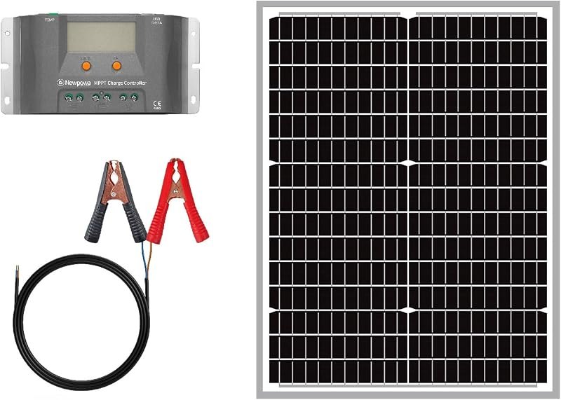 35Watts 12Volt Solar Panel Monocrystalline Off Grid Solar Charge Kit 35W 12V 10BB Solar Panel+10A MPPT Charge