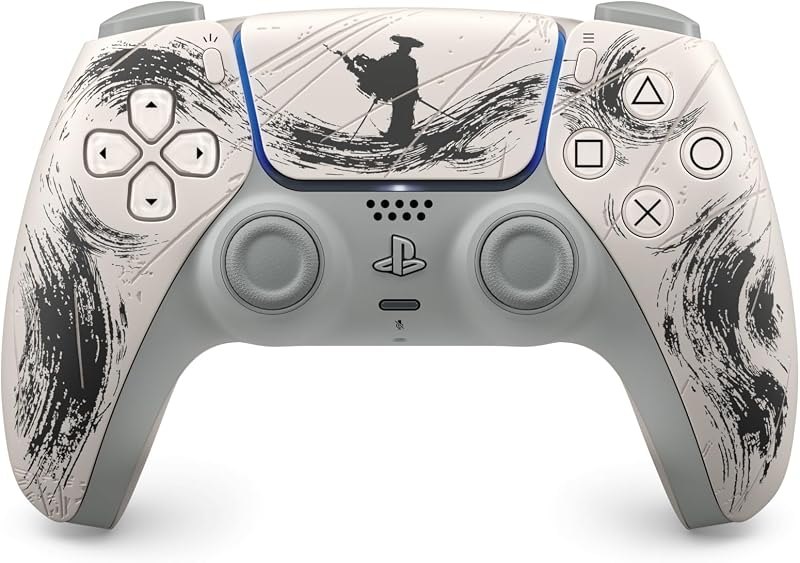 DualSense Wireless Controller - Ghost of Yotei Black Limited Edition — PlayStation DualSense Controller for