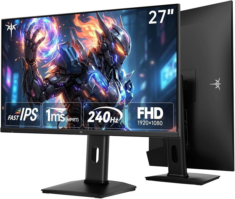 KTC 27 Inch 240Hz Gaming Monitor, 1080P Computer Monitor Fast IPS, H27F7 — 27 inch 1440p 165Hz for inch 1440p 165hz