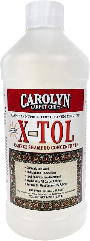 SRA Soldering Products Carolyn X-TOL Carpet Shampoo Concentrate — carpet cleaner shampoo for carpet cleaner shampoo