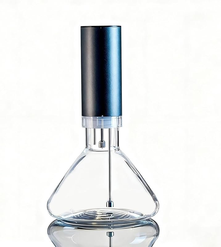 Fogland Electric Wine Decanter,1500ML/50OZ,Frosted Aluminum Alloy (Silver) — red wine decanter for red wine decanter